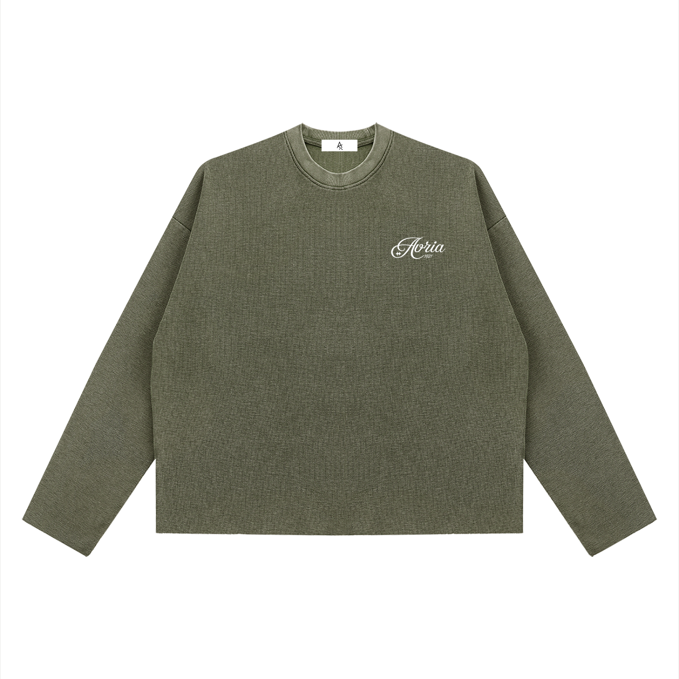 Vintage Washed Waffle Long Sleeve